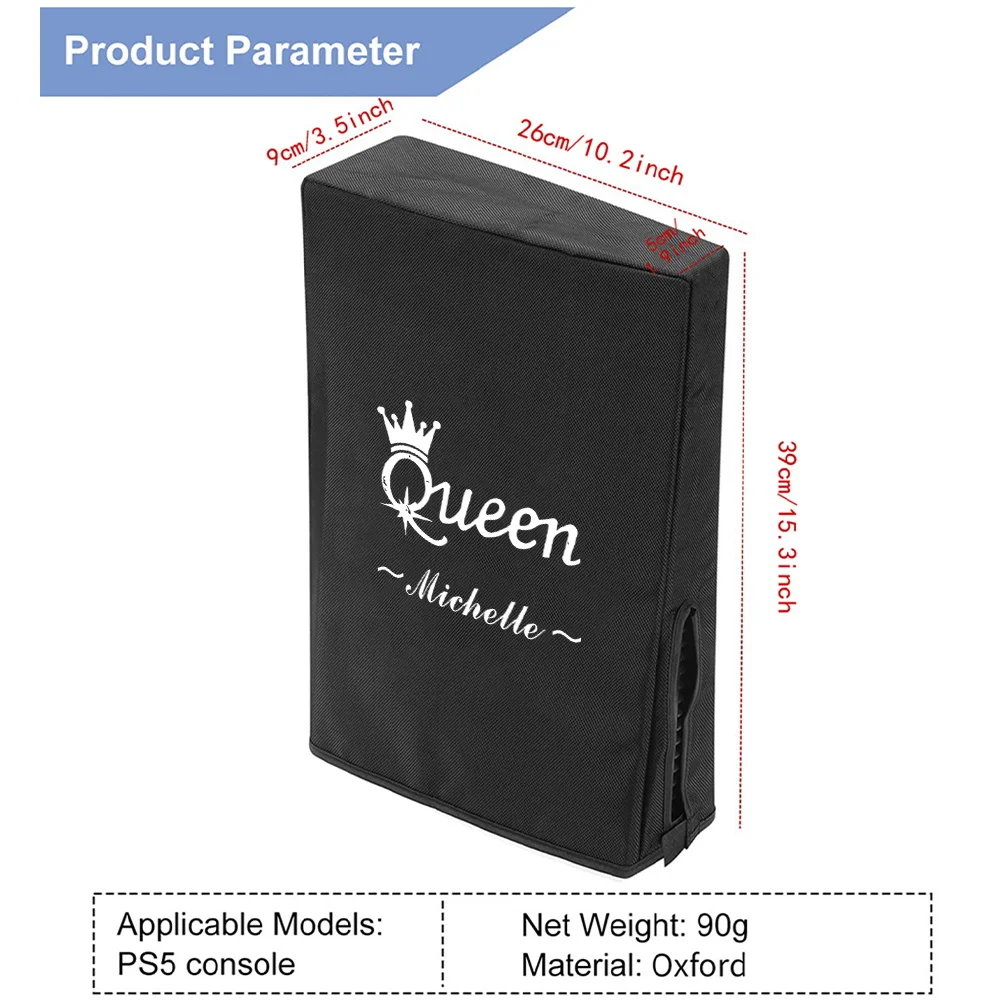 شخصية مخصصة لوحدة التحكم PS5 حامي أكسفورد القماش غطاء مقاوم للماء ألعاب الملحقات غطاء مقاوم للغبار منتجات مخصصة