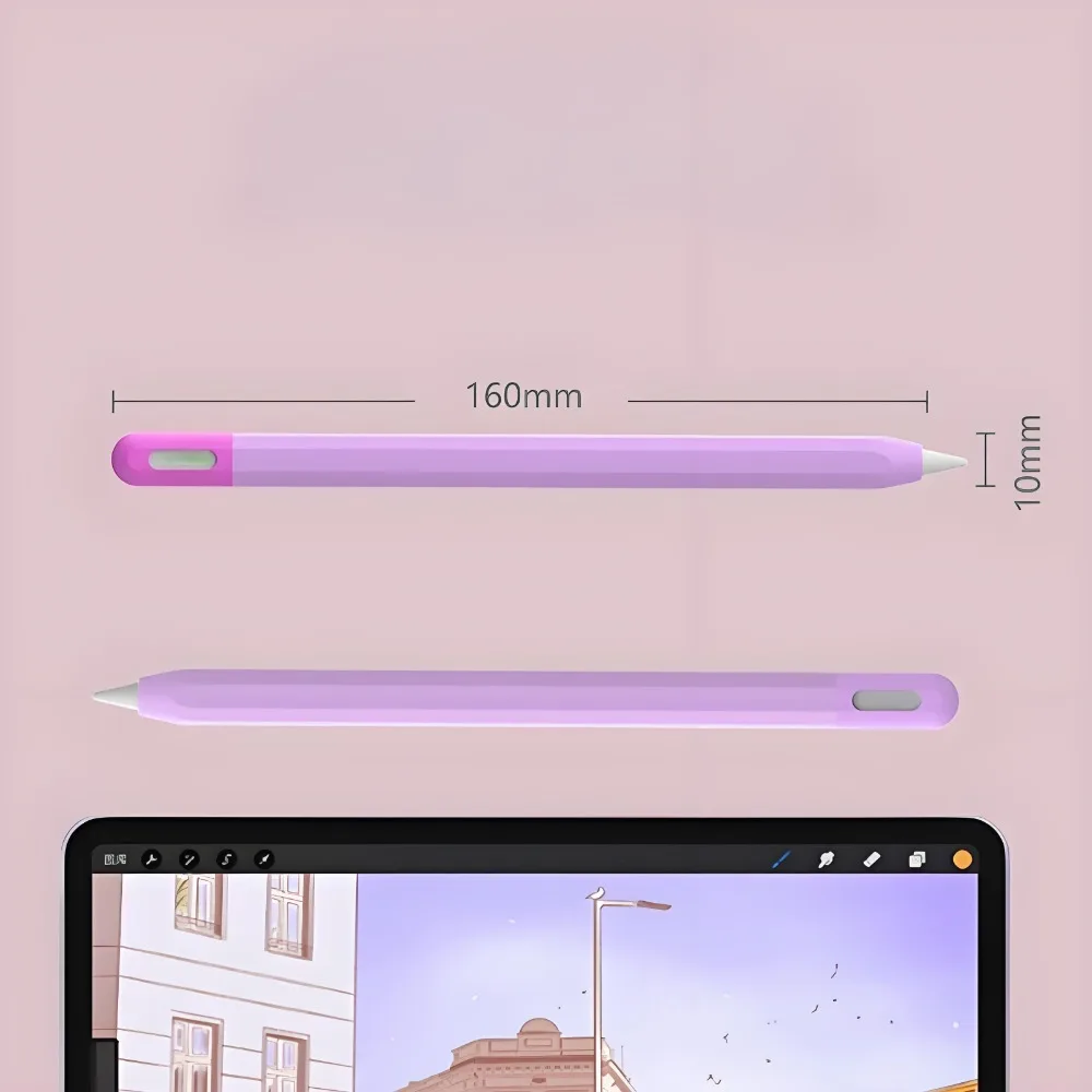 Stylus Pen Case For Apple Pencil Pro 3 2 1 Gen Soft Silicone Thin Protective Cover for iPad Pencil 3 2 1nd Generation Sleeve