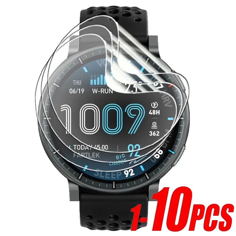

Hydrogel Screen Protector for Amazfit Active Max Full Coverage TPU Film Anti Scratch Not Glass Cover for Huami Amazfit ActiveMax