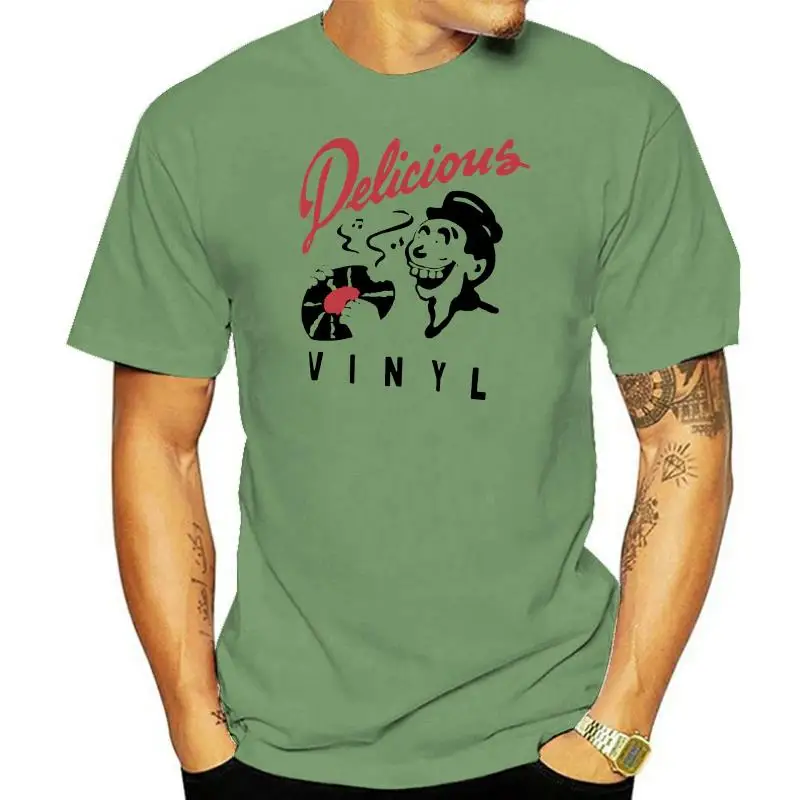 Delicious Vinyl T Shirt Hip Hop Rap Music Label Young MC Pharcyde Tone Loc V314