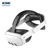 KIWI design K4 Comfort Head Strap Compatible with Quest 3/Quest 3S Elite Strap VR Accessories
