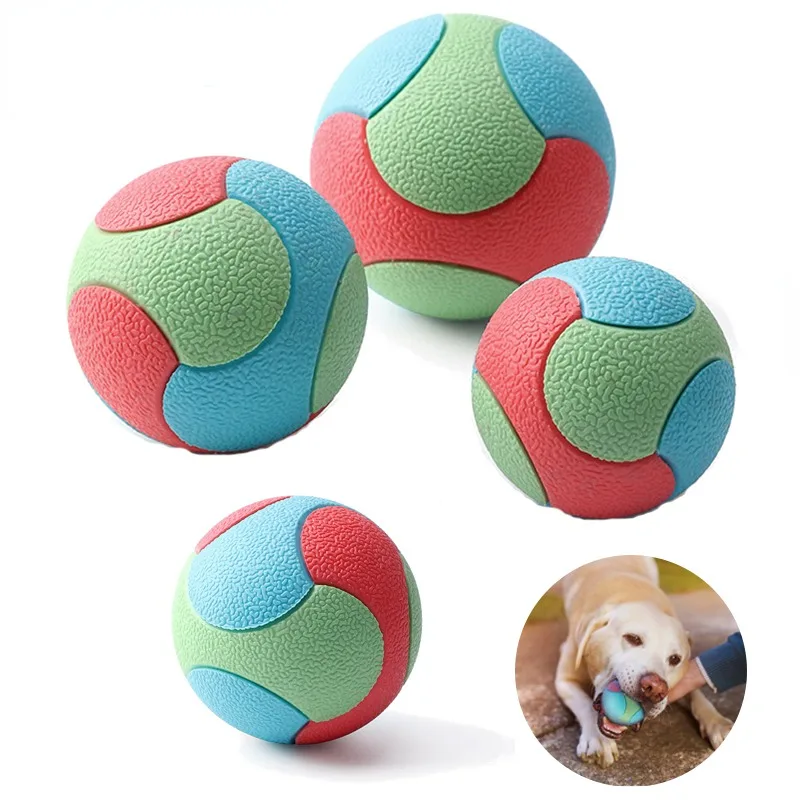 

Pet Dog Toys Bite Resistant Bouncy Ball Toys for Small Medium Large Dogs Tooth Cleaning Ball Dog Chew Toys Pet Training Products