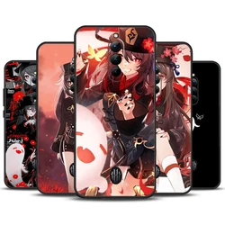 Genshin Impact Hutao Phone Case For ZTE Nubia Red Magic 8 8S 9 Pro Plus 5G 5S 6R Redmagic 6 7 6S 7S Pro Cover