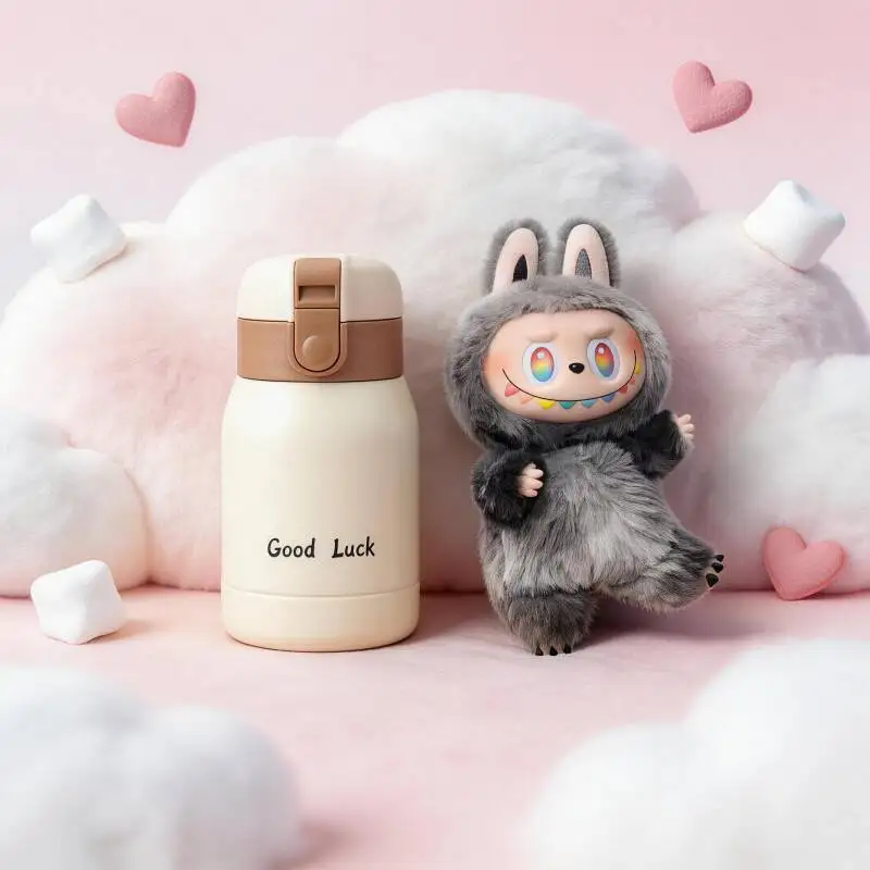 

Термос-кружка POP MART THE MONSTERS Forward High Energy Series LABUBU: отличный подарок, качественная изолированная бутылка для напитков