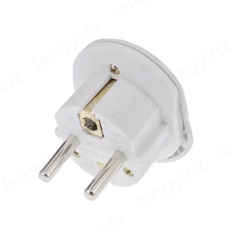 Adapter wtyczki EU konwerter Adapter podróżny 16A 250V 2 okrągłe gniazdo wysokiej jakości Universal AU US UK CN do EU KR gniazdo ścienne