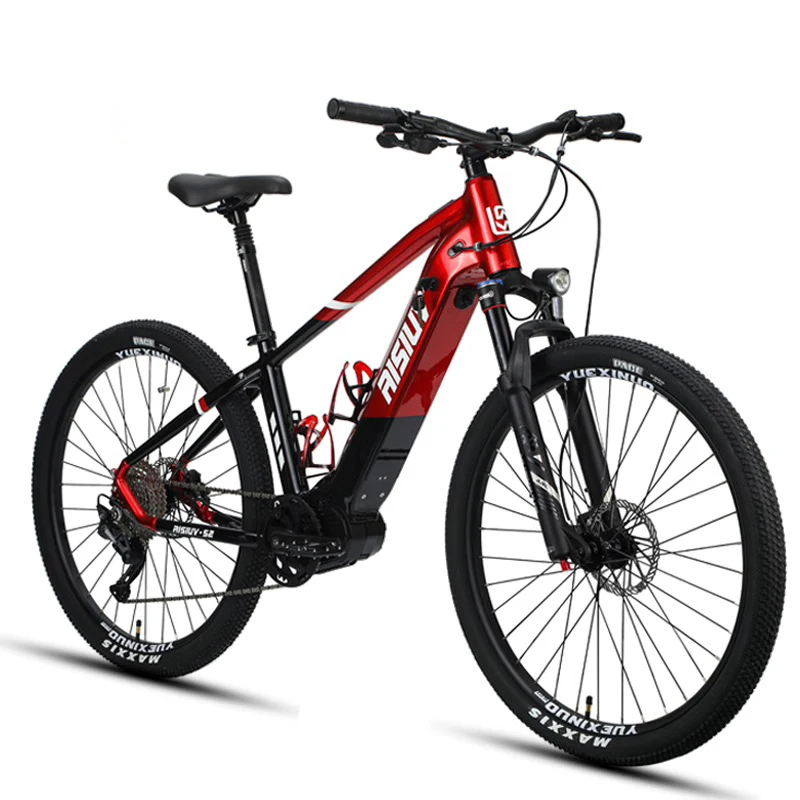 27.5inch XC electric Mountian bike 36V17AH Hide lithium battery 350W mid Motor EMTB Lindau Off-Road Electric Power Assist  ebike