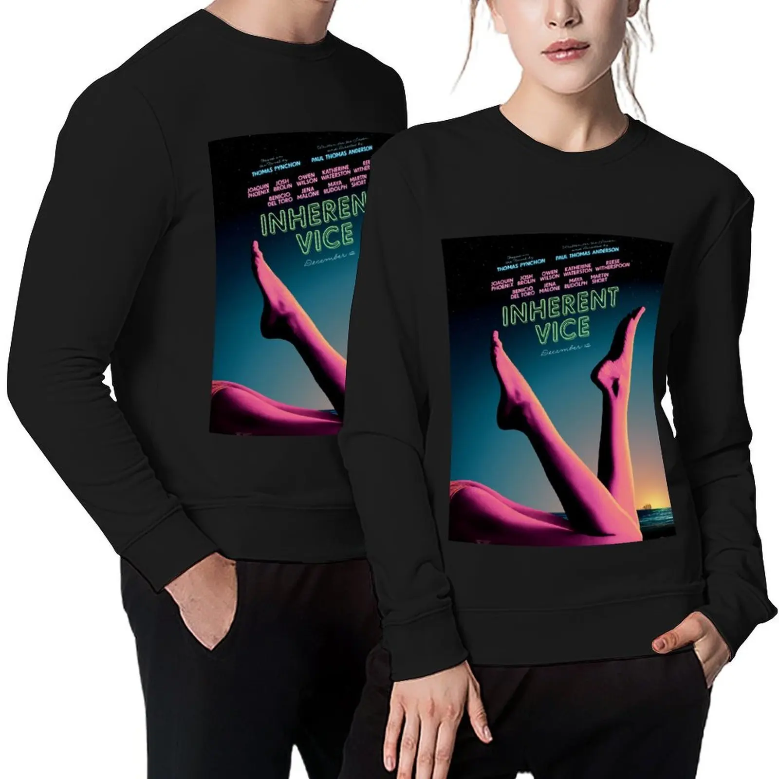 

Inherent Vice Pullover graphic t shirts men autumn winter clothes korean style clothes men's sweatshirt