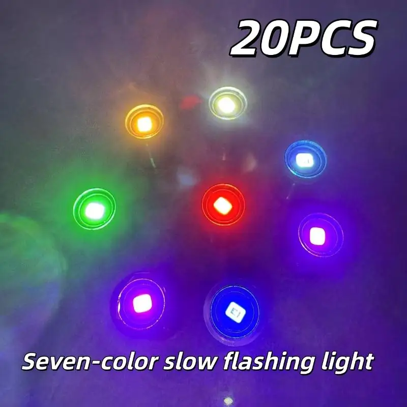 [DO] 10/20 Stuks Mini LED Lamp Model Tiny Light Speelgoed Voor DIY Modelbouw Poppenhuis Ballonnen Party Decor Hand Craft zandtafel Layout