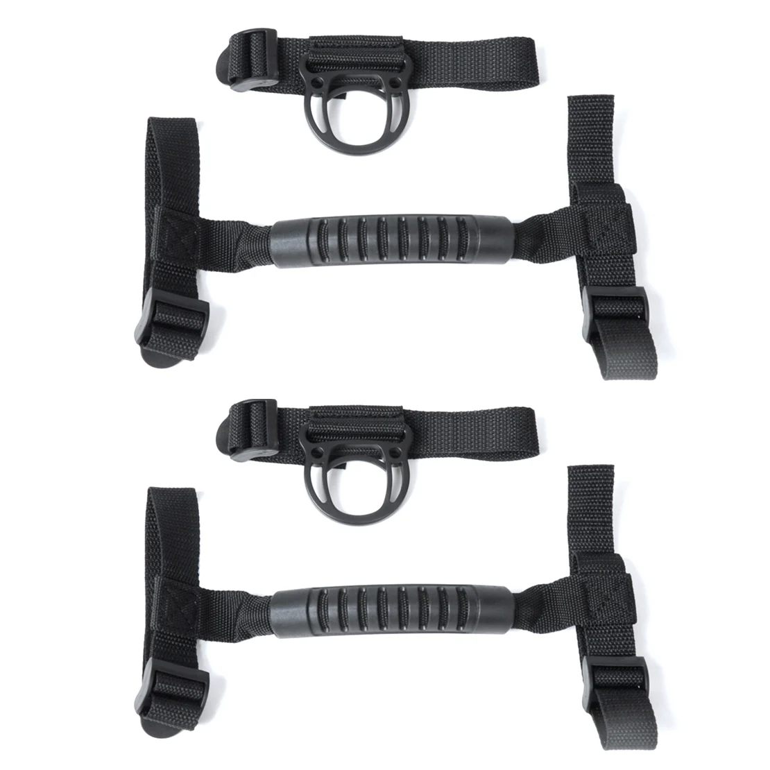 

Ручки-поручни для дуг безопасности для Jeep Wrangler JK Пара черных накладок на подлокотники для сидений, аксессуары для автомобиля, детали для стайлинга салона