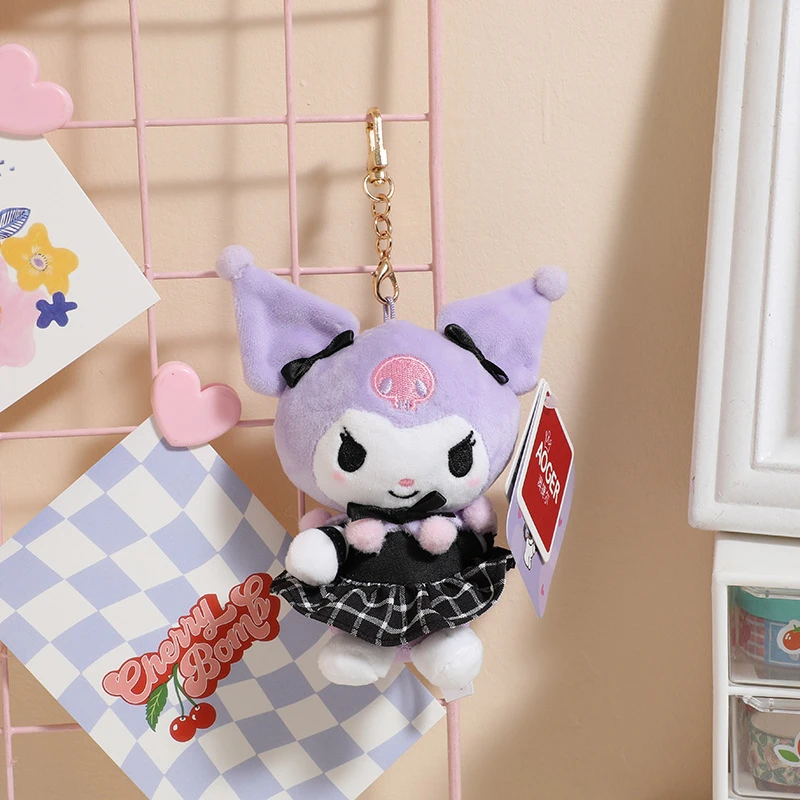 5 スタイルオリジナルサンリオぬいぐるみキーホルダーファンタジークロミマイメロディかわいい漫画 Peluche 人形バッグアクセサリーペンダントギフト
