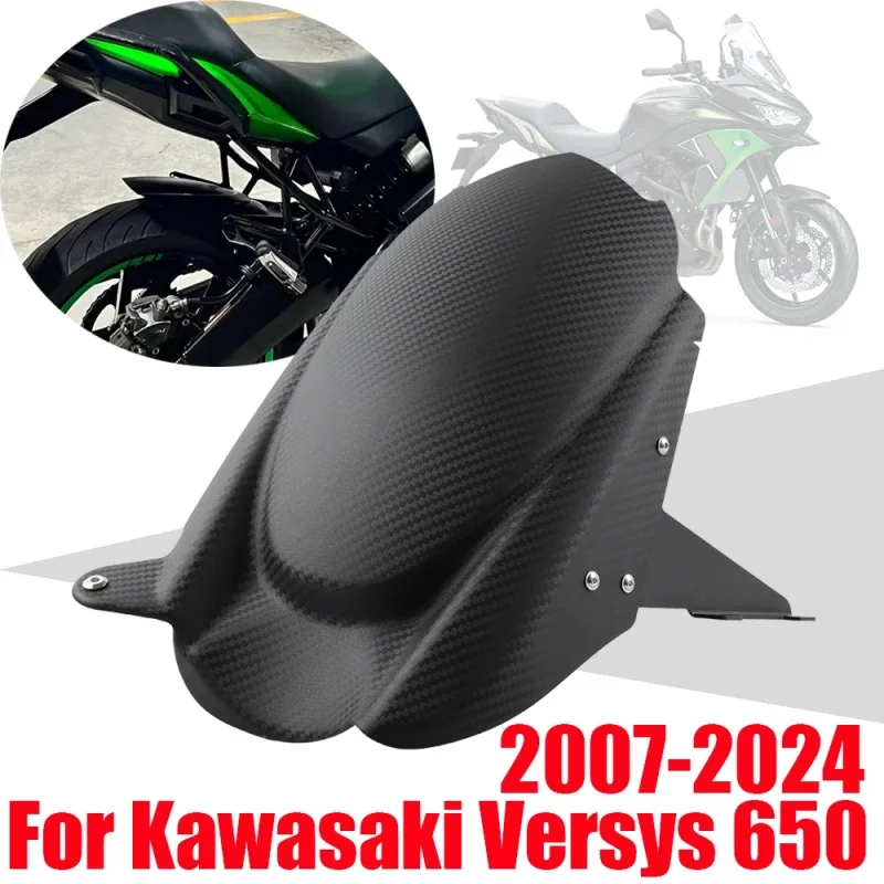 

KLE650 Versys650 Rear Mudguard Tire Hugger Splash Guard for Kawasaki Versys 650 2007-2023 Motorcycle Wheel Cover Parts