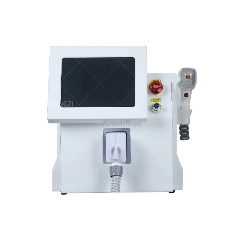 Sapphire Ice Platinum Cooling System Diode Laser Hair Removal Device High-Tech 3 Wavelengths Suitable For All Skin Colors Safe