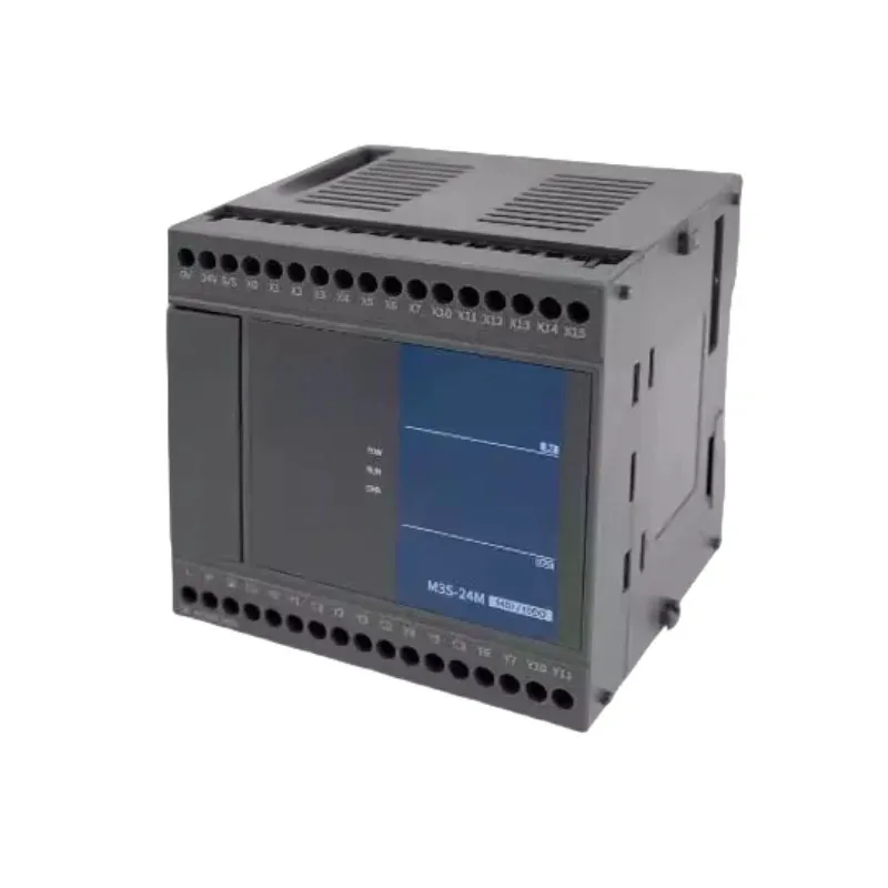 PLC M3S series economical programmable logic controller compatible with FX1S programming software Works2