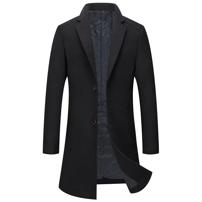 

New Korean Version Men's Thick and Slim Fitting Coat for Autumn and Winter