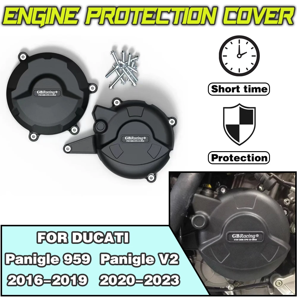 

For DUCATI Panigale 959 2016-2019 Panigale V2 2020-2023 For GBRacing Motorcycle modification accessories Engine Protection Cover