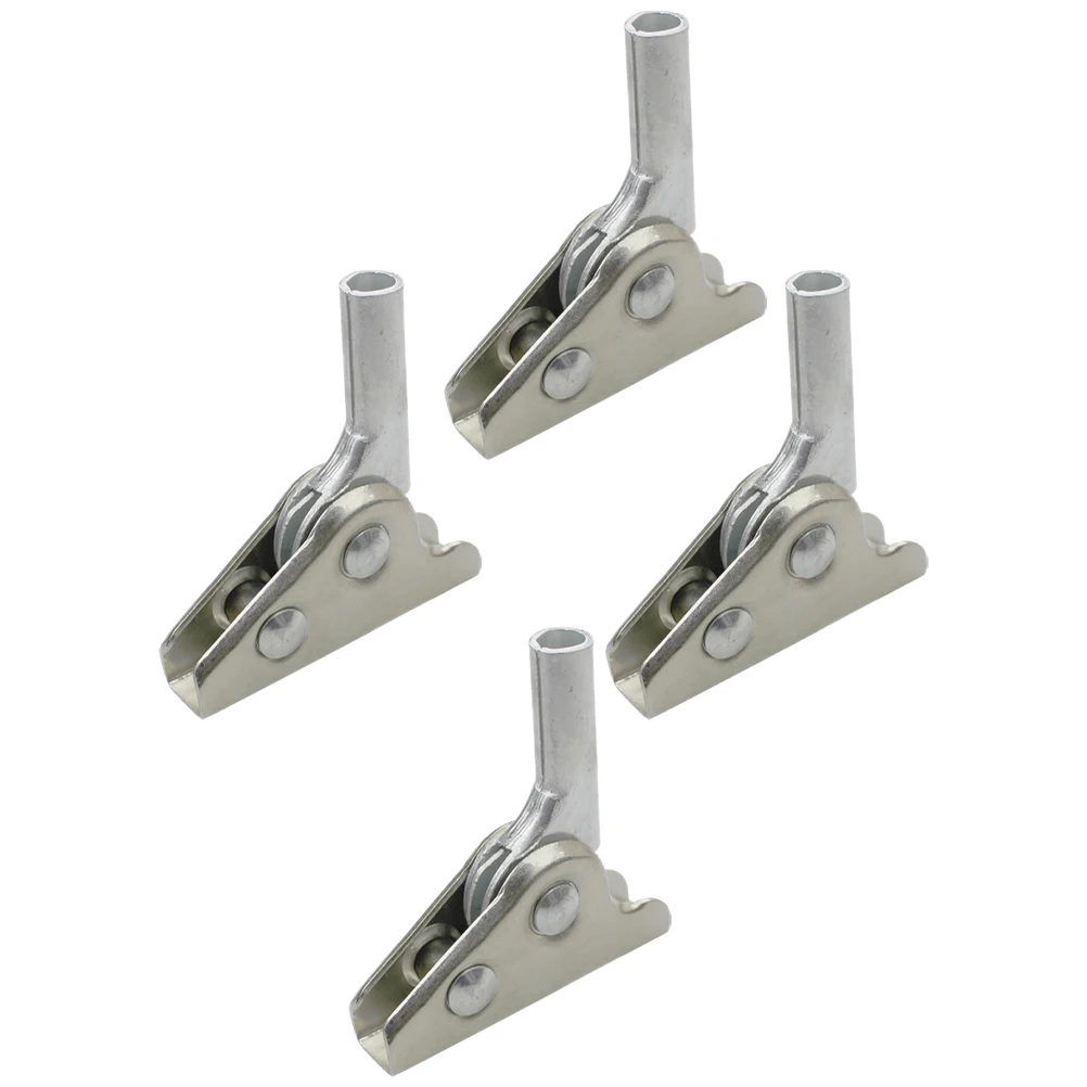 

4pcs Beach Chair Hinges Steel Foldable Brackets Adjustable Leg Lightweight Durable Multi Angle Folding Chairs Table