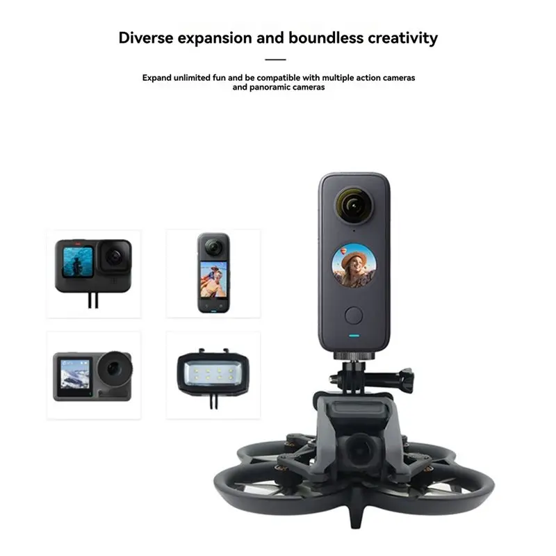 B27B Transfer Panoramic Motion Camera For Dji Avata 1 Set Accessories For Gopro Mount Extended Mount Stents High Quality