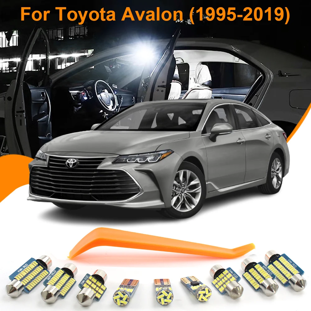 Car LED Indoor Lights Canbus For Toyota Avalon 2000 2001 2002 2003 2004 2006 2007 2008 2009 2011 2012 2022 2023 Accessories Lamp