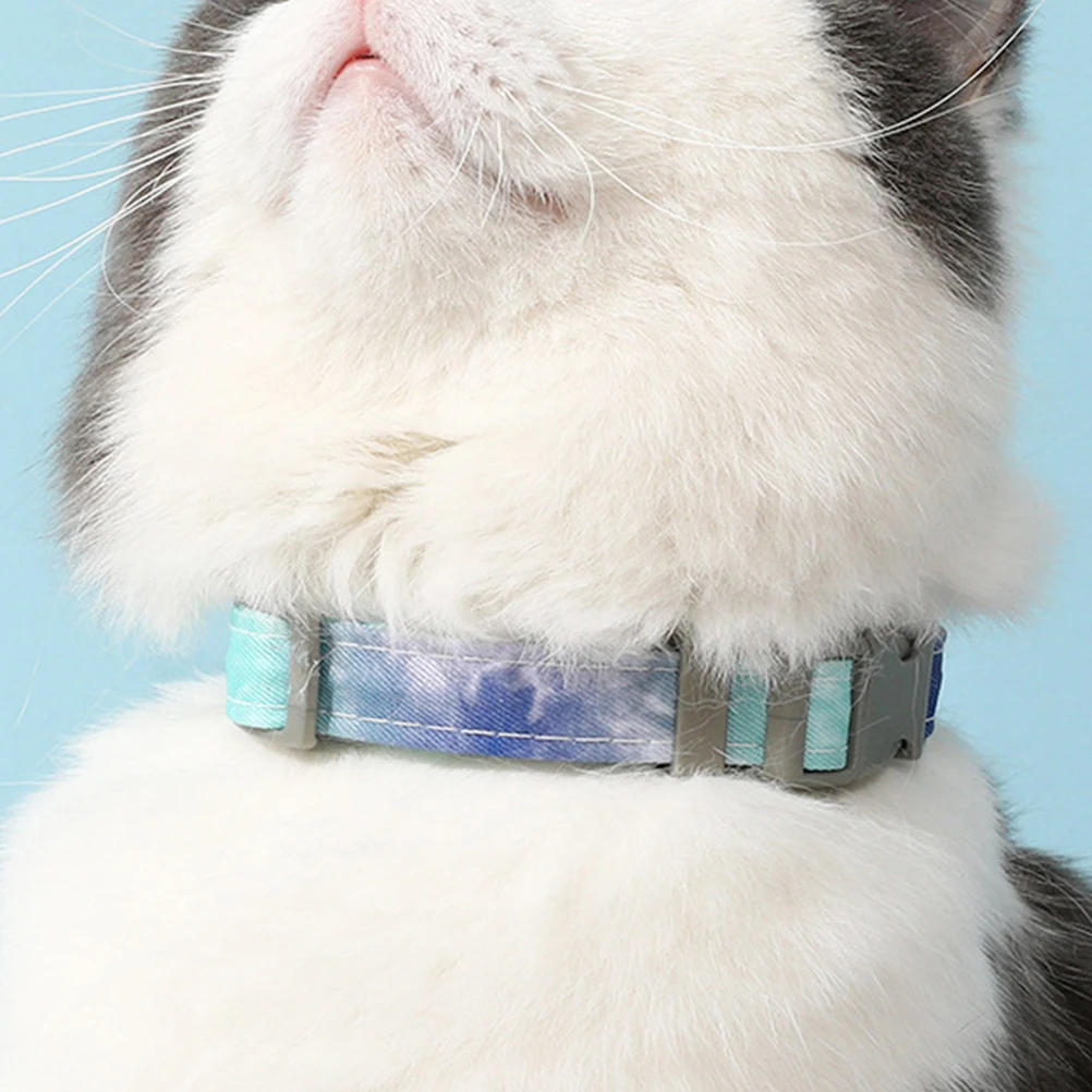 

Cat Harness Leash Set Adjustable Anti Escape for Small Pets Blue Green Walking Practical Long Use
