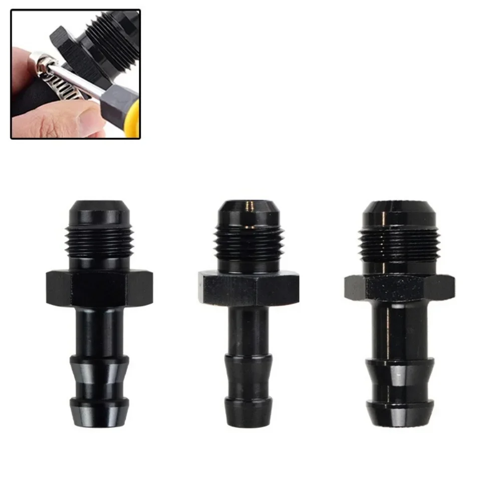 Męski 6AN AN-6 do 3/8" AN6 - 5/16, męski 8 AN AN8 do 1/2 Adapter złączki węża Push Lock