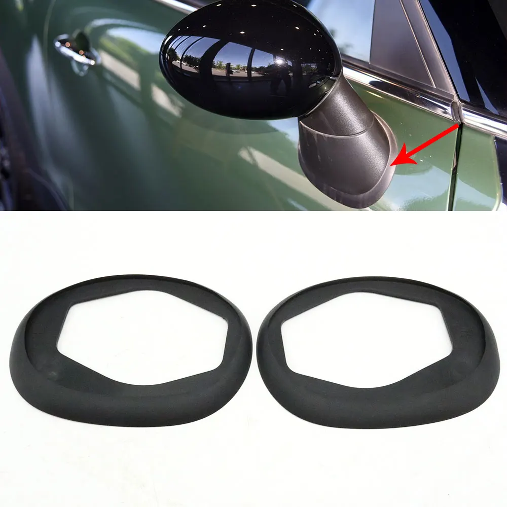 Door Side Rear View Mirror Base Seal Gasket Rubber Sealing Ring Pad For MINI Cooper S R60 Countryman 1.6T R61 Paceman