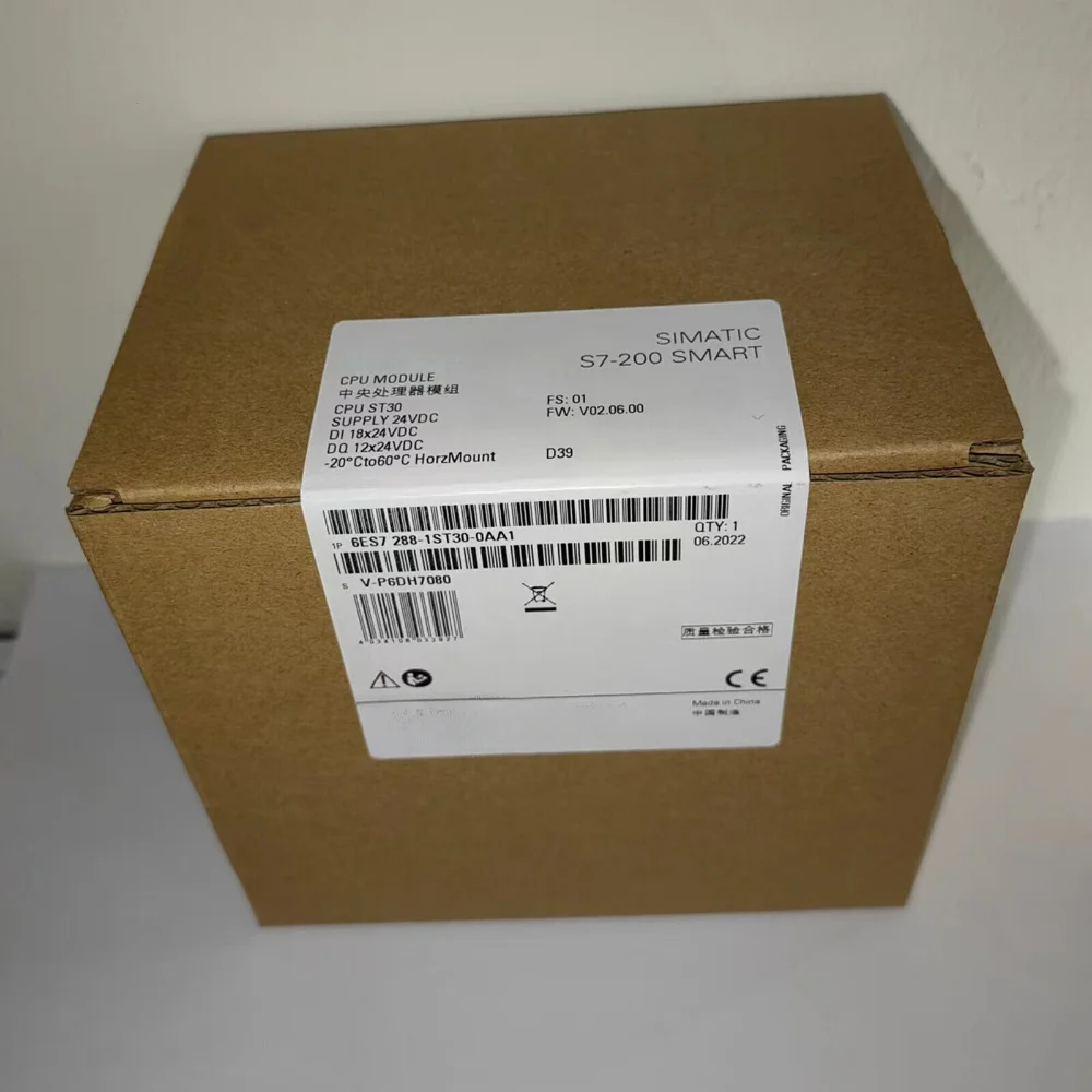 Neuer original 6es7288-1st30-0aa1 simatic S7-200 smart plc controller