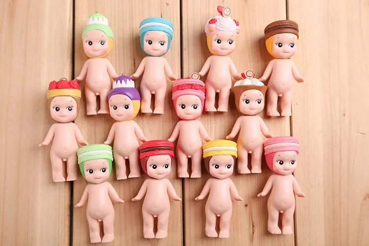 [ Funny ] 12pcs/lot Cute Sonny Angel Laduree Mini Figure - One Assorted Collectible Kewpie Doll baby Toys PVC model Kids gift