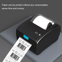 8610 USB/Bluetooth/LAN 3-inch Thermal Printer Product price Barcode QR Code Sticker width 20-80mm Label maker