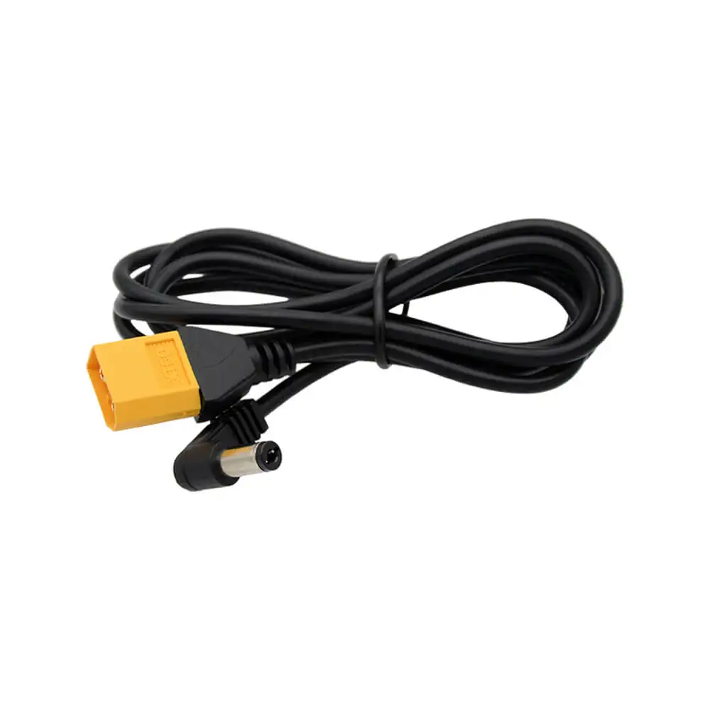 1.2M FPV Goggles Power Cable XT60 or XT30 Male to DC5521 5.5x2.1mm Plug Charging Wire For DJI Skyzone FatShark Glasses view 6