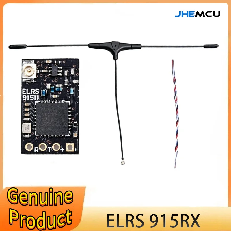 

JHEMCU ELRS 915MHz Nano Long Range Receiver High Refresh Rate for FPV Freestyle Drone RC Parts