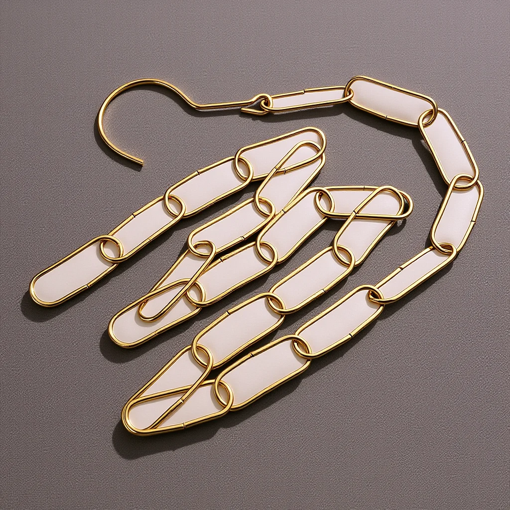 

Heavy Duty Iron For Garment Display Long Hanging With Hooks Clothes Display Chain Retail Shop Market Use Decorative Chain