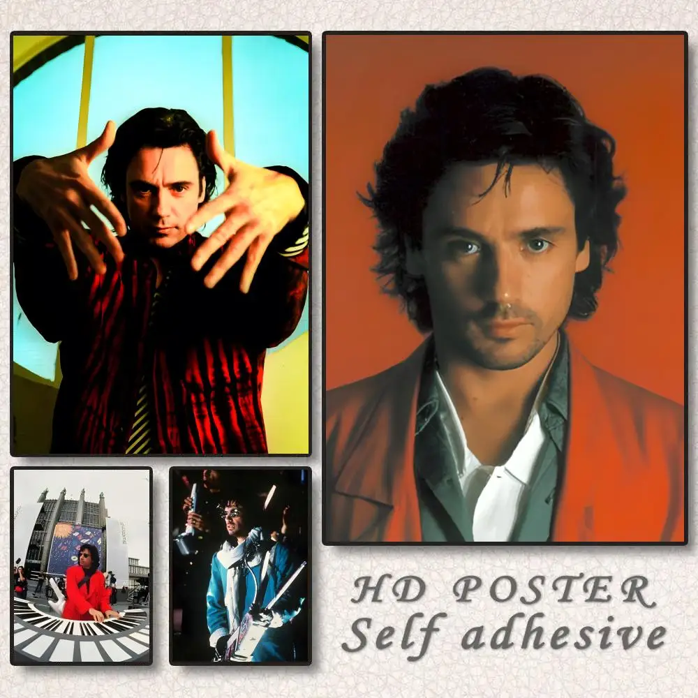 Jean-M-Michel Jarre Poster Sticky Painting With Prints Home Bedroom Living Room Decoration Gift