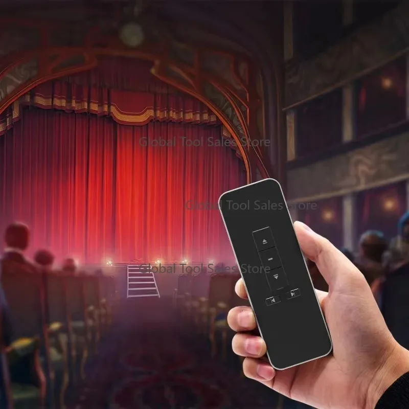 Тяжелые шторы сценическая автоматическая система штор Wi-Fi электрический сценический карниз мотор и трек