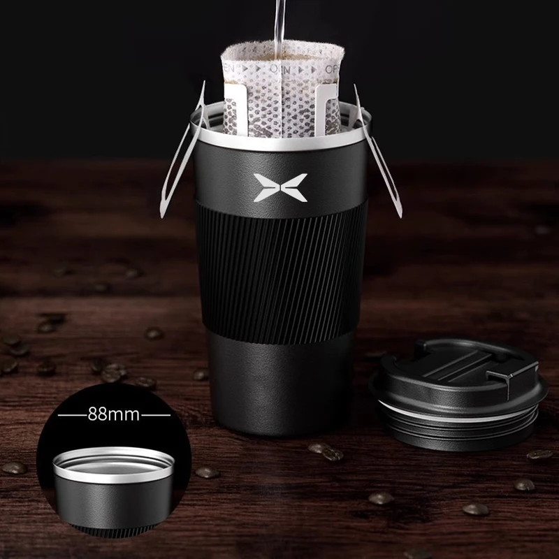 Car Coffee Mugs For Xpeng G6 G9 P5 P7 P7i G3 G3i Stainless Steel Vacuum Flask Thermos Water bottles 510ml Auto Accessories view 3