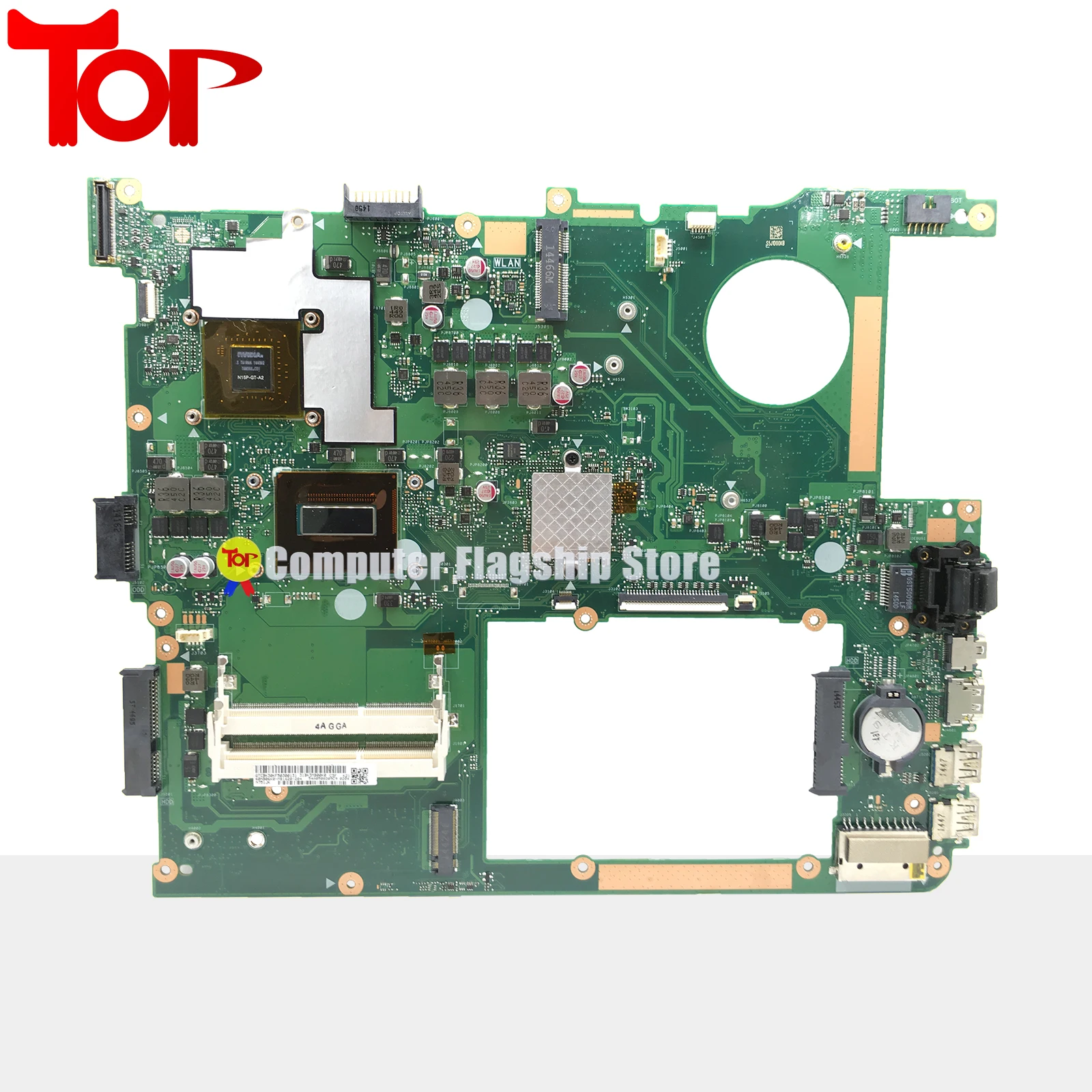 KEFU N751JK Laptop Motherboard For ASUS N751JX N751J N751 I7-4710HQ I7-4720HQ GTX850M GTX960M Mainboard 100% Working