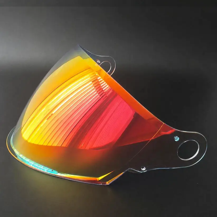 Hot for LS2 AIRFLOW II Half Helmet Silver Visors,for LS2 OF616 Helmet Lens, Open Face Motobike Helmet Color Lens image 5