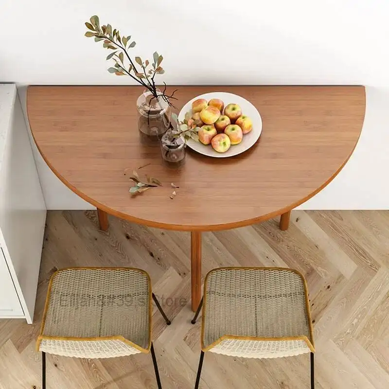 

Modern Restaurant Dining Table Kitchen Coffee Round Conference Dining Table Living Room Portable Poker Muebles Home Furniture