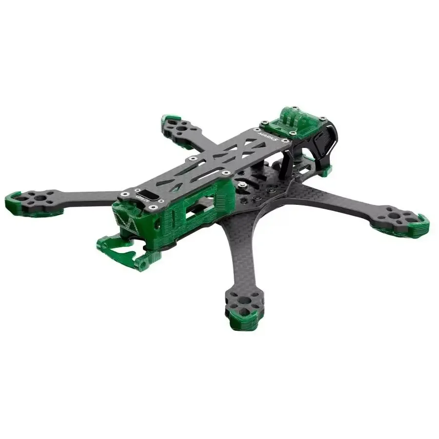 RoRuSGEPRC MARK5 O4 Pro DC 5 Inch FPV Frame Kit 3K Carbon Fiber For O4 Pro VTX 30.5x30.5mm FC Mount Quick-Swap Arms