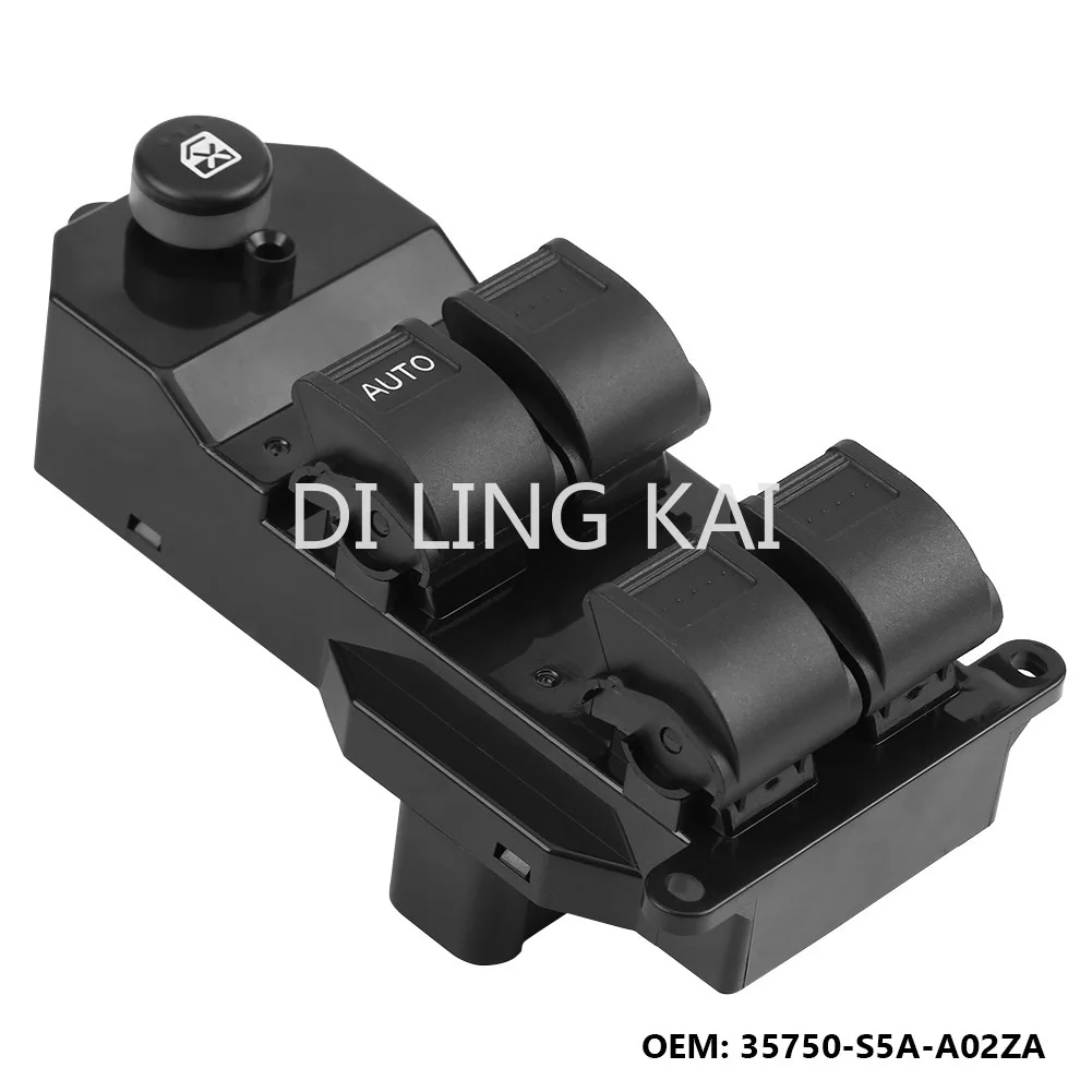 

Car Spare Parts for Honda CRV Fit Civic Window Lift Switch Assembly Controller 35750-S5A-G01 35750-S9A-G01 35750-SAA-G12