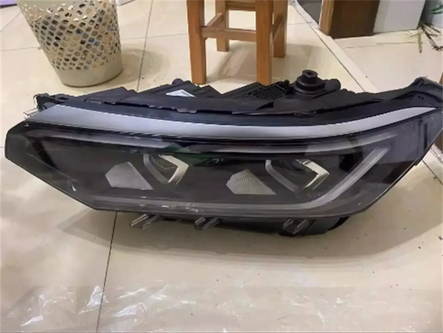 Car Front LED Headlight Headlamp for  Volkswagen vw passat 22-23 Daytime running light High low beam turn signal