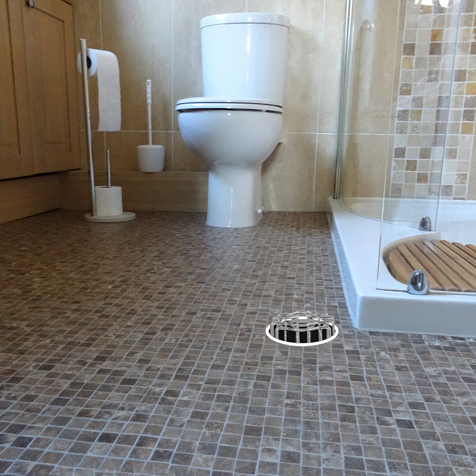 

Floor Drain Filter Hair Collector Shower Strainer Bathroom Vent Cover Round Drain Stainless Steel Tube Fittings
