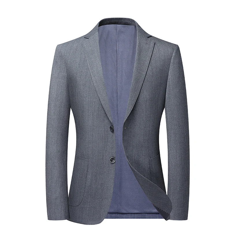 

Blazer's New Men's Fashionable Business Wedding Banquet Casual Hosting Dress Showcases A High-end Middle-aged Gentleman Blazer