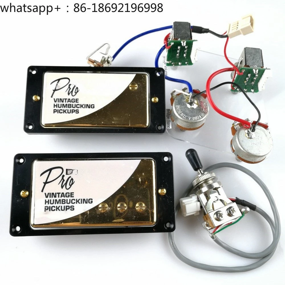 

Gold Closed Pro Solder-free Pickup SG LP Electric Guitar Pickup