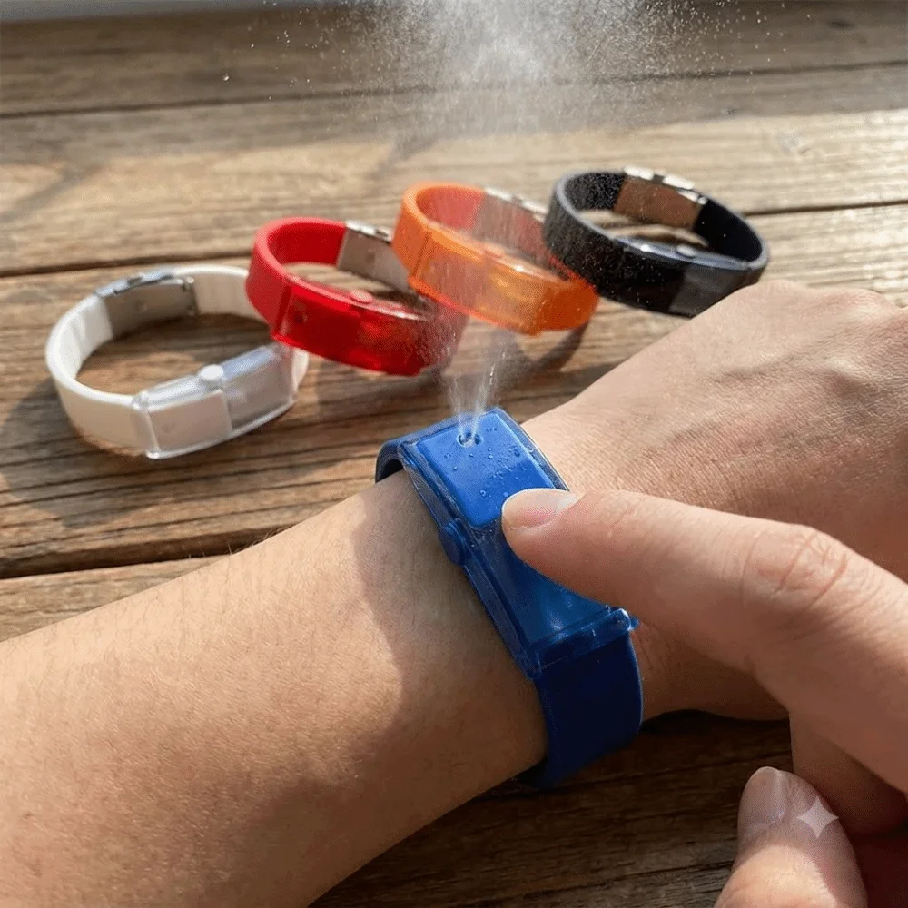PVC Scent Diffuser Bracelet Lightweight Adjustable Wristband Dispenser Bracelet Refillable Scent System Wristband Unisex