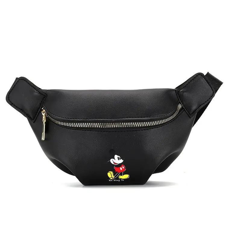 Disney Cartoon Mickey mouse Waist Bag children doll handbag New Women Bag Fashion Shoulder Messenger Bag