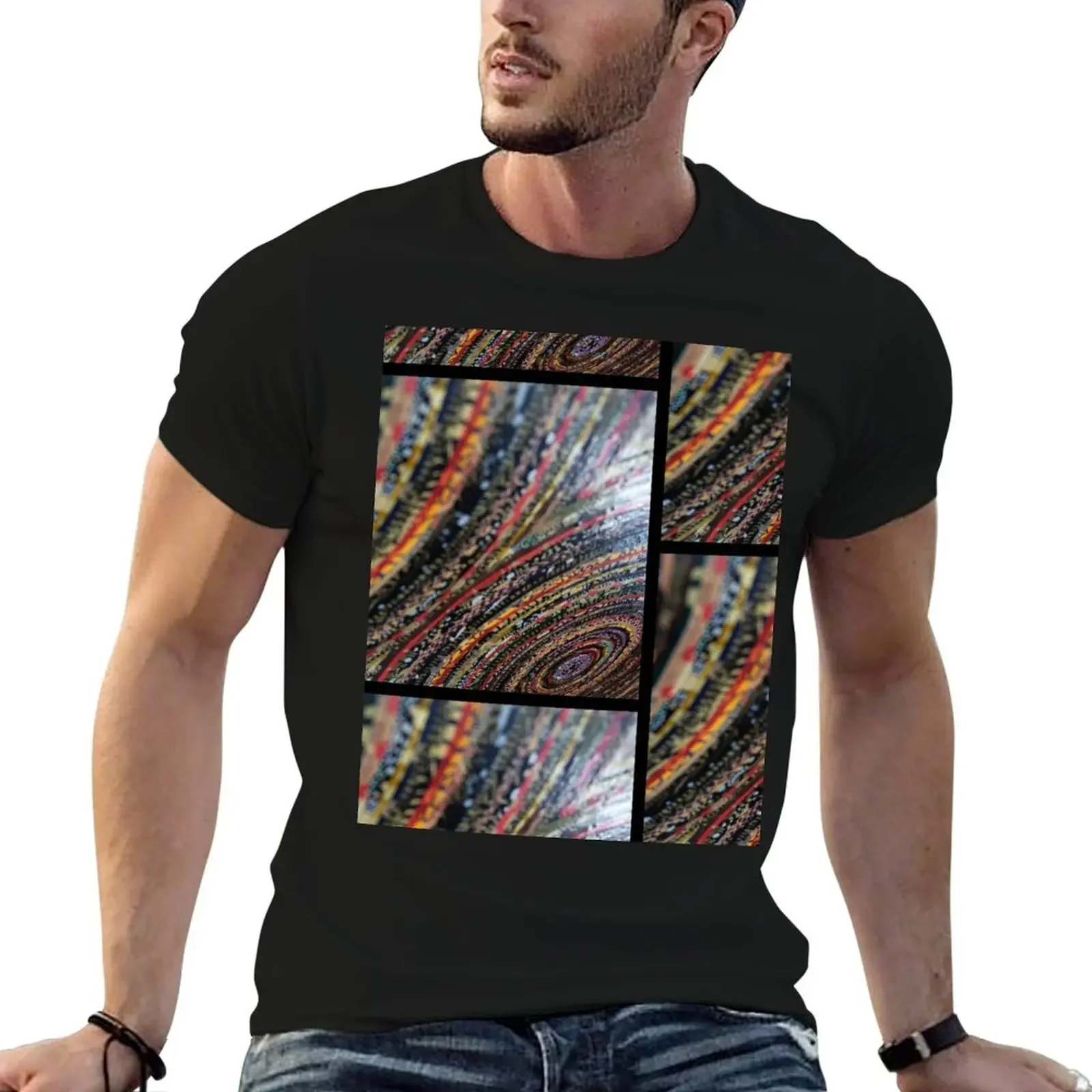 

Concentric Detail 2 T-Shirt plain quick drying mens t shirt graphic
