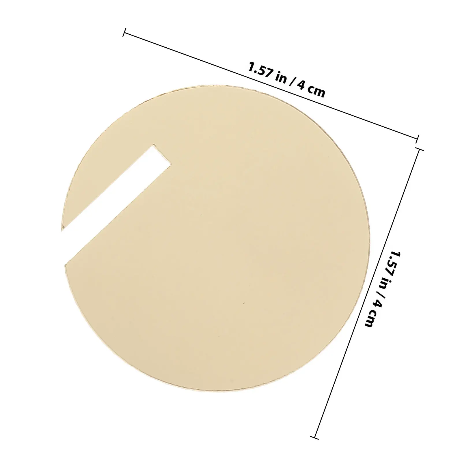 30Pcs Acrylic Round Drink Tags Reusable Customizable Wine Glass Markers Party Drink Markers Cup Identifiers Gathering