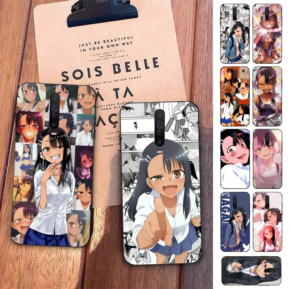 Nagatoro San Anime Phone Case For Redmi 5 6 7 8 9 10 plus pro 6 7 8 9 A GO K20 K30 K40 pro plus F3 Fundas