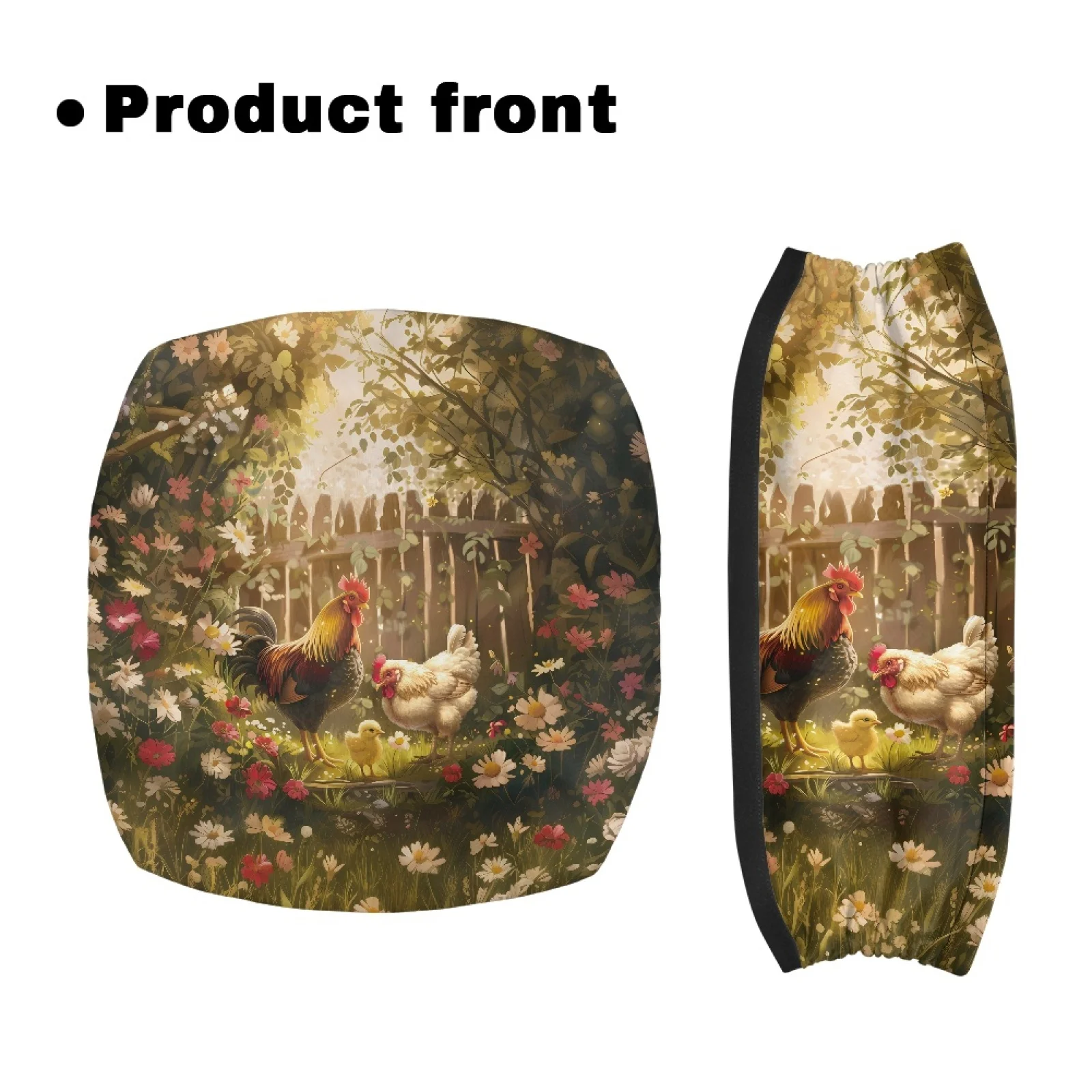 Coloranimal Chick Flower Design 2 Pieces Walker Seat Cover for Women Rollator Seat Cover 2026 Trending