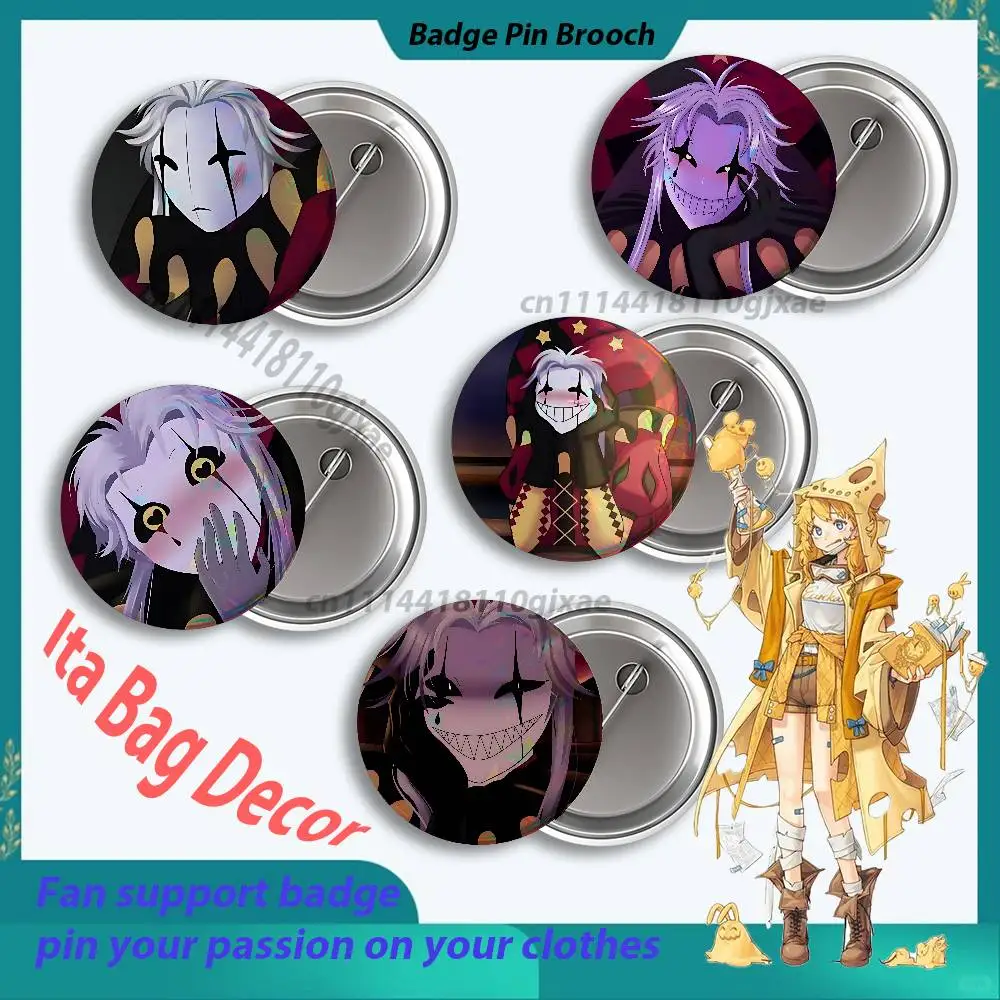 The Freak Circus Game Badges Round Nijigen Otaku Culture IP peripheral products 58 44 32 75 25mm Mini Ita Bag Decor